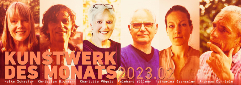 Flyer Kunstwerk des Monats - 2. Halbjahr 2023