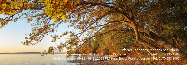 Urlaub Pfarrer Johannes Habdank