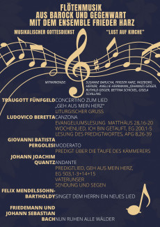 Musik beim musikalischen Gottesdienst
