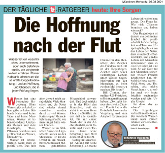 tz-Ratgeber "Die Hoffnung nach der Flut"