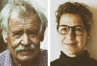 Die Künstler Gerd Jäger und Isabelle Roth