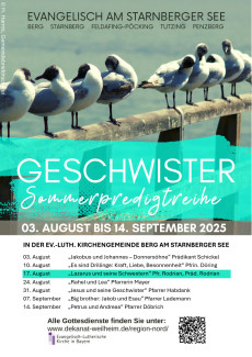 Sommerpredigtreihe Rodrain