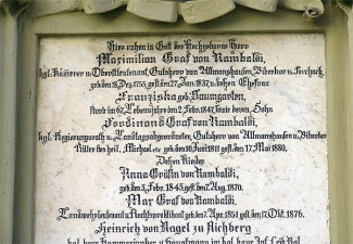 Friedhof in Aufkirchen - Grab Rambaldi