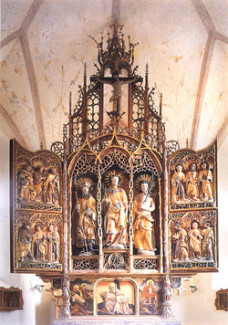 St. Stephan in Mörlbach - Gotischer Altar