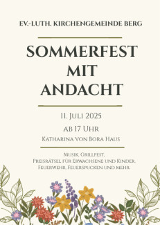 Sommerfest 2025