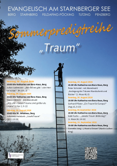 Plakat zur Sommerpredigtreihe 2026