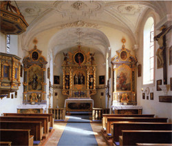 St. Valetin in Allmannshausen - Innenraum
