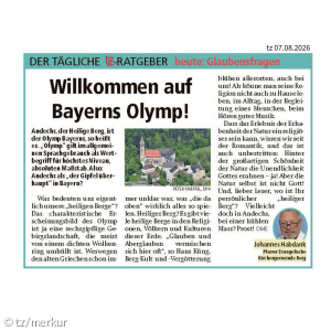 tz-Kolumne vom 07.08.2026