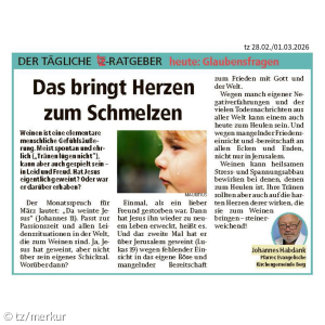 tz-Kolumne vom 28.02./01.03.2026